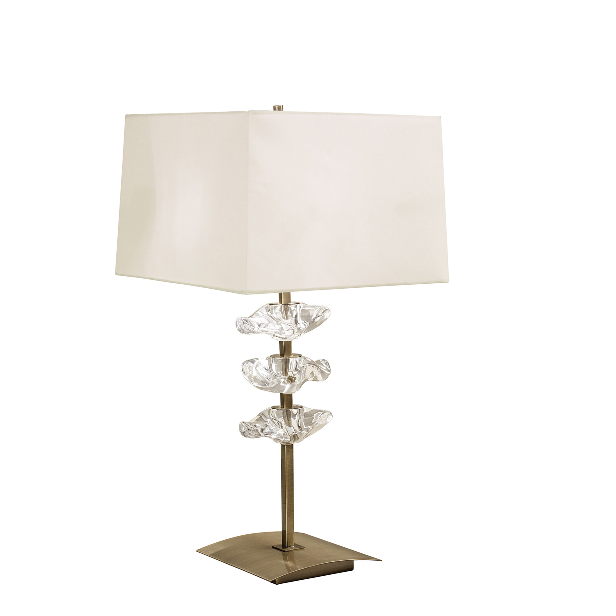 M0793AB  Akira AB 61cm 2 Light Table Lamp